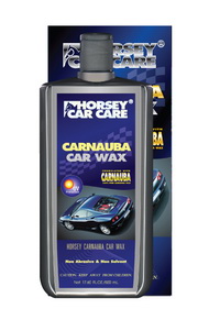 HORSEY CARNAUBA CAR WAX. UV PROTECTION.